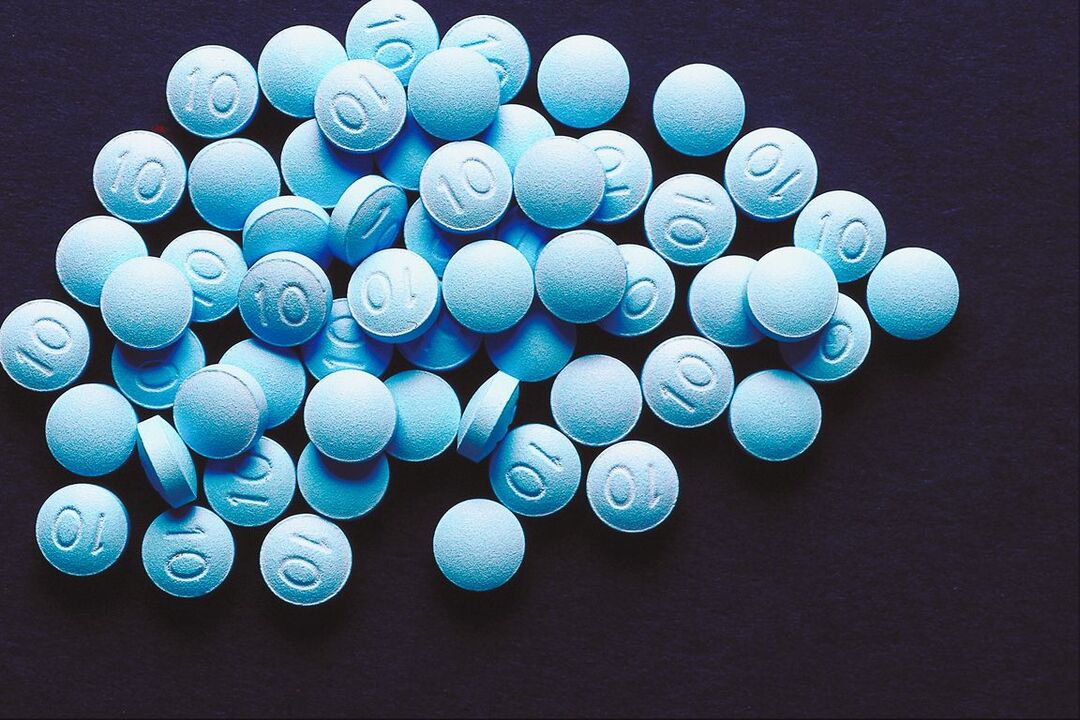 Tabletele sunt o formă comună de medicamente în tratamentul disfuncției erectile. 